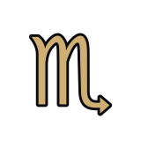 Scorpio sticker
