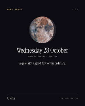 Week ahead, day 4